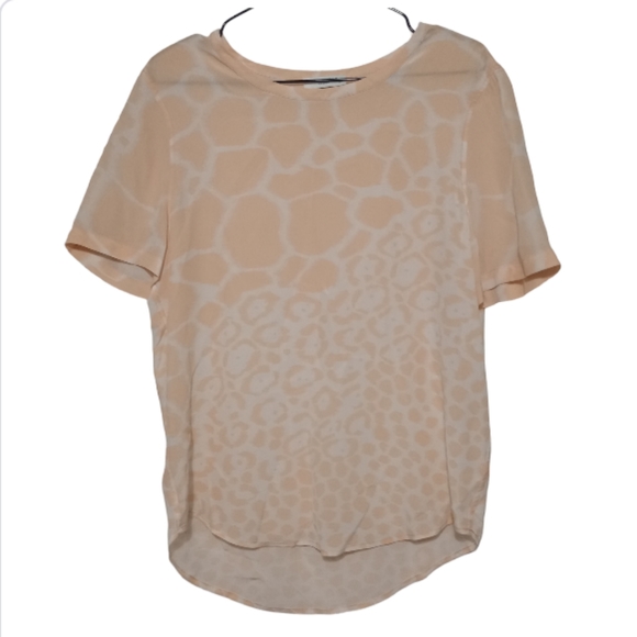 Equipment animal leopard print silk top - Picture 1 of 9